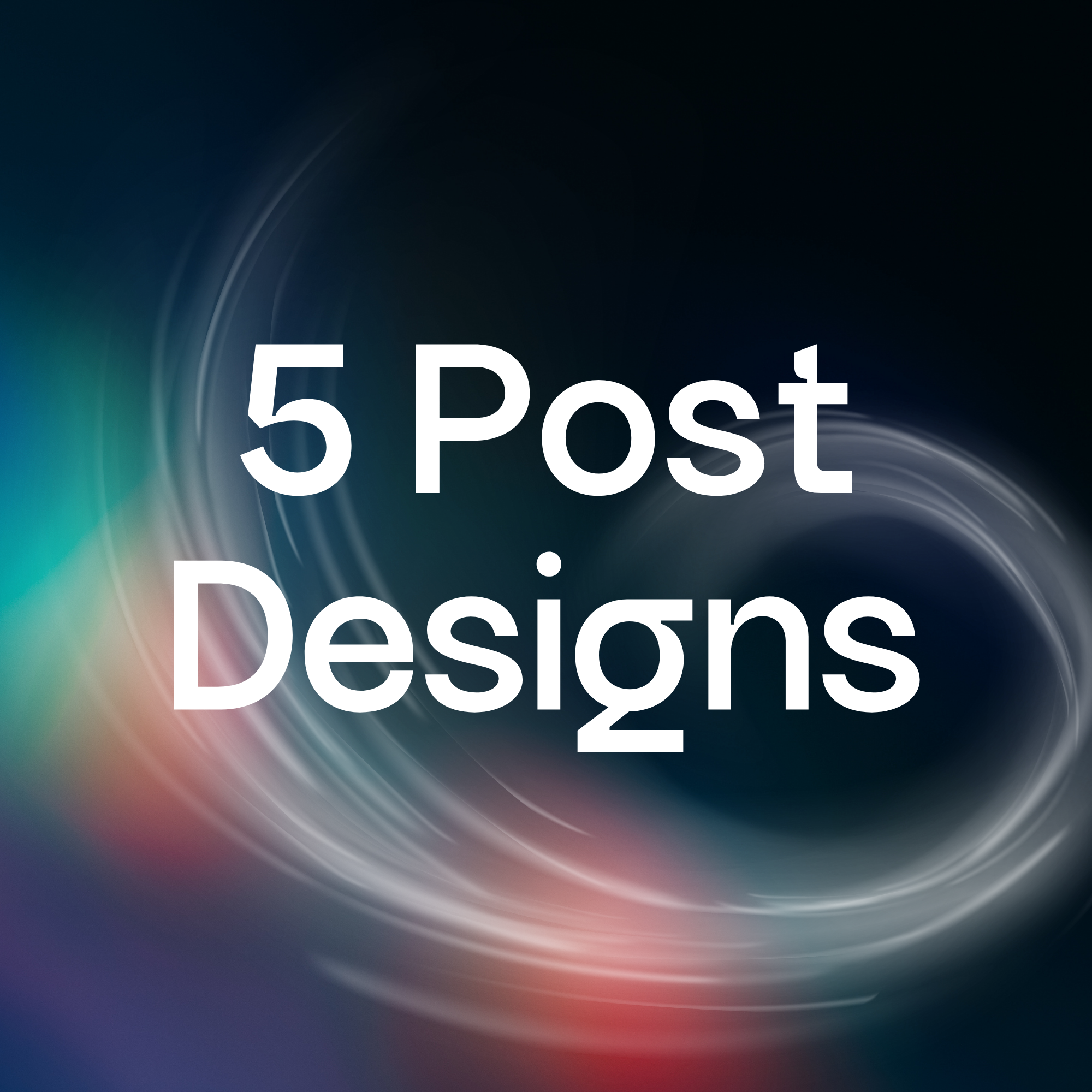Social Media Post Design