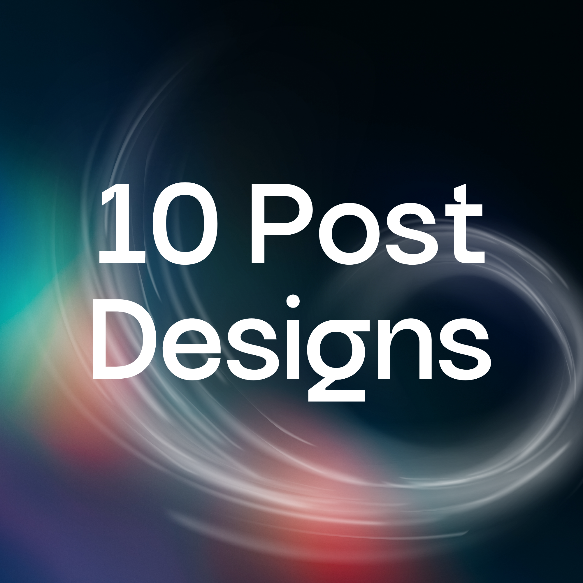 Social Media Post Design